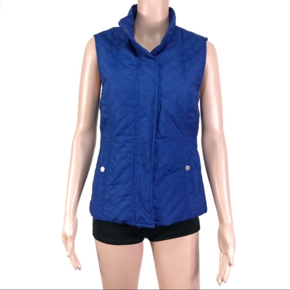 Nine West Blue Vest Size Small - Picture 1 of 7